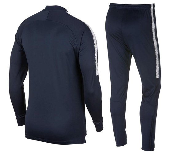 Nike Dry FFF Squad Trainingspak - Maat L - Mannen - donker blauw/wit |  bol.com