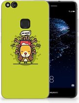 TPU Silicone Etui pour Huawei P10 Lite Coque Téléphone Biscuit Chien