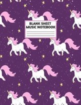 Blank Sheet Music Notebook