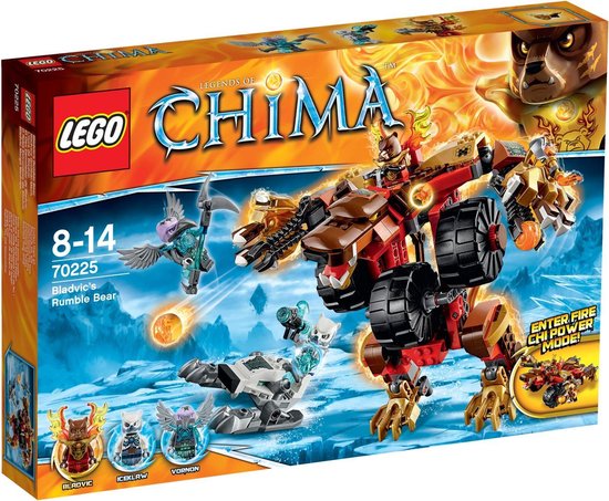 LEGO Legends of Chima - Bladvic's Vechtmachine (70225)