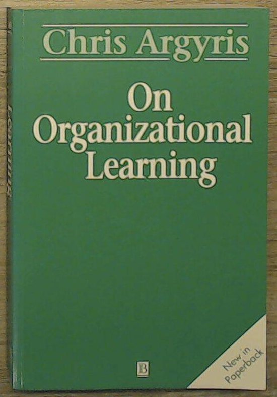 On Organizational Learning - cover
