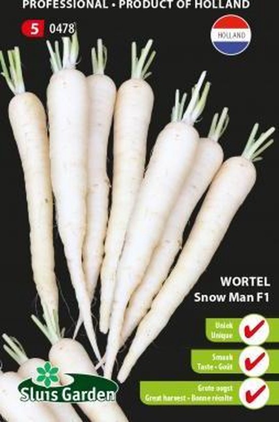 Sluis Garden - Wortel Snow Man F1