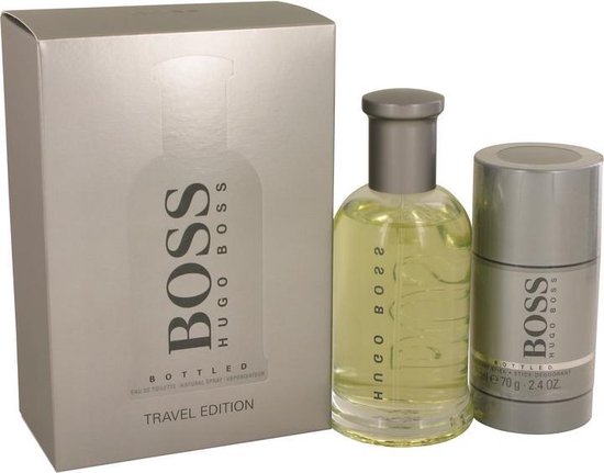 Hugo Boss Bottled Giftset - 100 ml eau de toilette spray + 75 ml deodorant stick - cadeauset voor heren