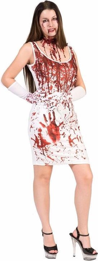 Halloween - Bloederige jurk voor dames S/M | bol.com