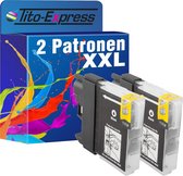 PlatinumSerie® 2 printer patroon XXL alternatief voor Brother LC1100 black