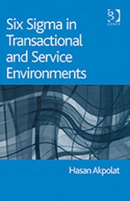 Six Sigma in Transactional and Service Environments - cover