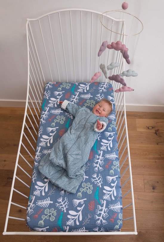 Lodger Baby slaapzak - Hopper BotAnimal - Blauw - Lange mouw - 86/98