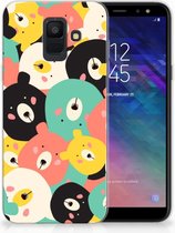 Geschikt voor Samsung Galaxy A6 (2018) Uniek TPU Hoesje Bears