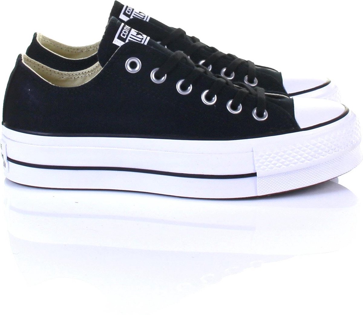 Converse Dames Sneakers Chuck Taylor Allstar Lift - Zwart - Maat 36 |  bol.com