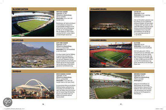 Stades de la Coupe du Monde 2010 en Afrique du Sud. Vues aériennes des stades à Bloemfontein, Le Cap, Durban, Johannesburg et Nelspruit.