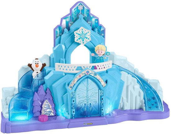 Fisher-Price Little People Disney Frozen Elsa's IJspaleis - Speelfigurenset - Fisher-Price