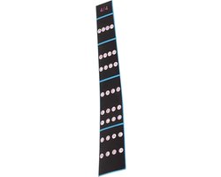 Viool sticker - 4/4 - Viool spelen - Hulpmiddel - Vingerstanden