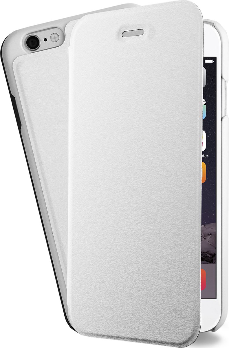 Azuri booklet ultra thin - wit - voor Apple iPhone 6/6S - 4.7