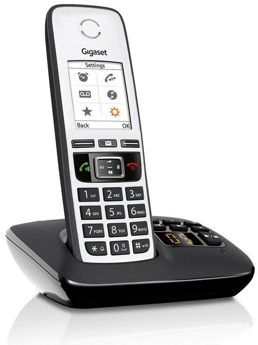 Gigaset A670A - Trio DECT telefoon - Antwoordapparaat - Zilver