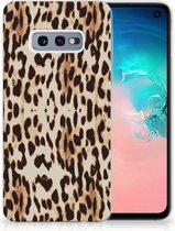 Geschikt voor Samsung Galaxy S10e Uniek TPU Hoesje Leopard