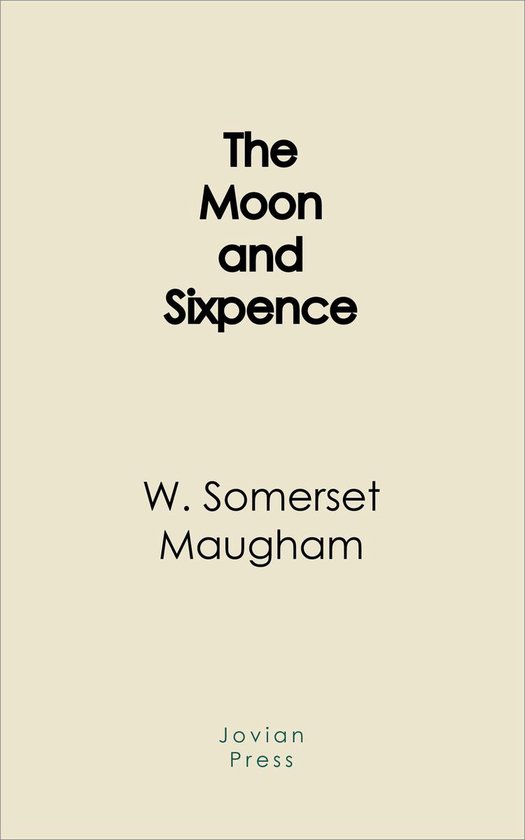The Moon and Sixpence - cover