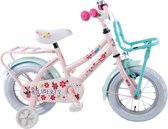 Yipeeh Liberty - Kinderfiets - Meisjes - Roze;Groen - 12 Inch