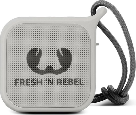 Draadloze Bluetooth speaker Rockbox Pebble compact waterdicht IPX4 shockproof met bass en 5 uur batterij