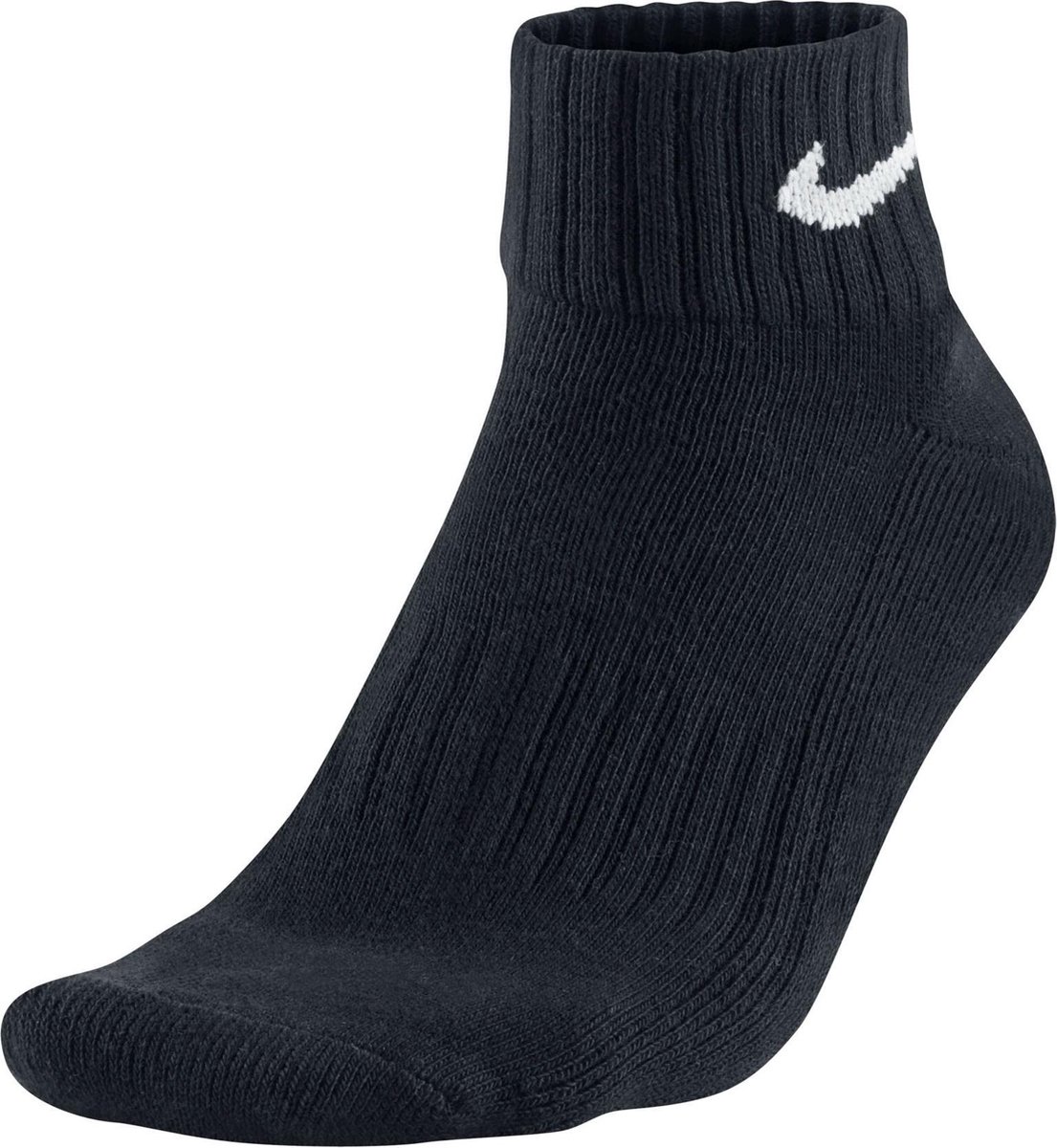 Nike Value Cotton Cushion Sportsokken Unisex Zwart