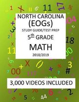 5th Grade NORTH CAROLINA EOGs, 2019 MATH, Test Prep