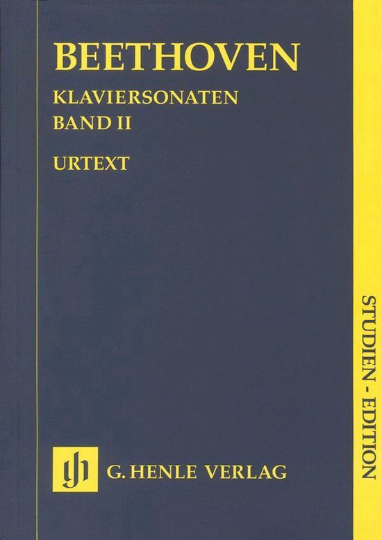 Omslag van Beethoven, Ludwig van - Klaviersonaten, Band II door Ludwig Van Beethoven