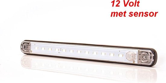 LED interieur-binnenverlichting 12Volt 24cm E-keur 320lumen Ip68 met sensor  | bol.com