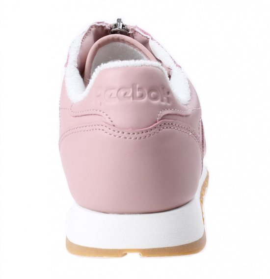 Reebok Sneakers Classic Leather Zip Chalk Dames Roze Maat 41 bol