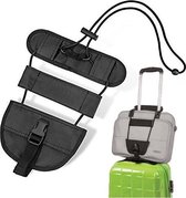(2-pack) Handbagage bevestigings elastiek, kofferriem, reiskoffer, handtas, koffer