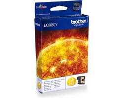 Brother LC980Y - Inktcartridge / Yellow