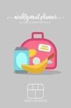 Weekly meal planner for school and summer camp lunches Lunchbots Cinco Bento Box