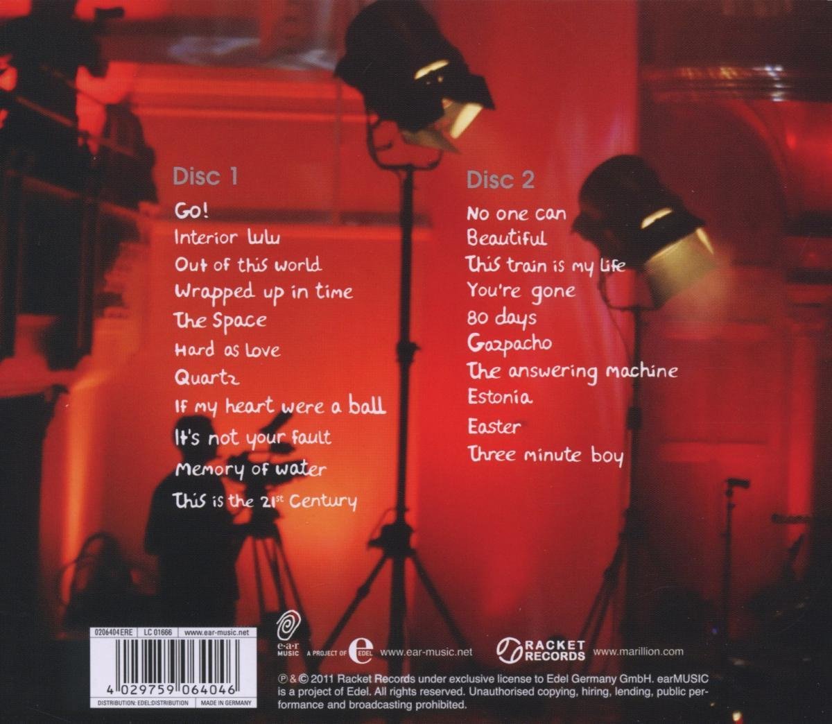 | Live From Cadogan Hall, Marillion | CD (album Marillion Live At Cadogan Hall (Blu ray) | wehkamp