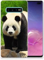 Geschikt voor Samsung Galaxy S10 Plus TPU Hoesje Design Panda