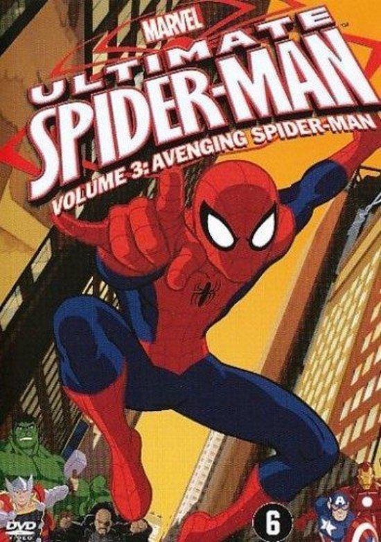 Cover van de film 'Marvel Ultimate Spider-Man 3 - Avenging Spider-Man'