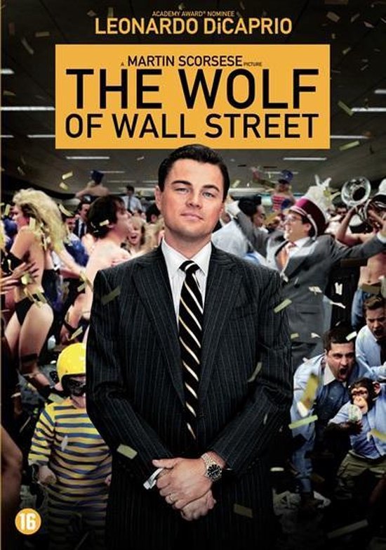 Cover van de film 'The Wolf Of Wall Street'