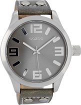 OOZOO Timepieces Polshorloge - C1057 - Grijs - 46 mm