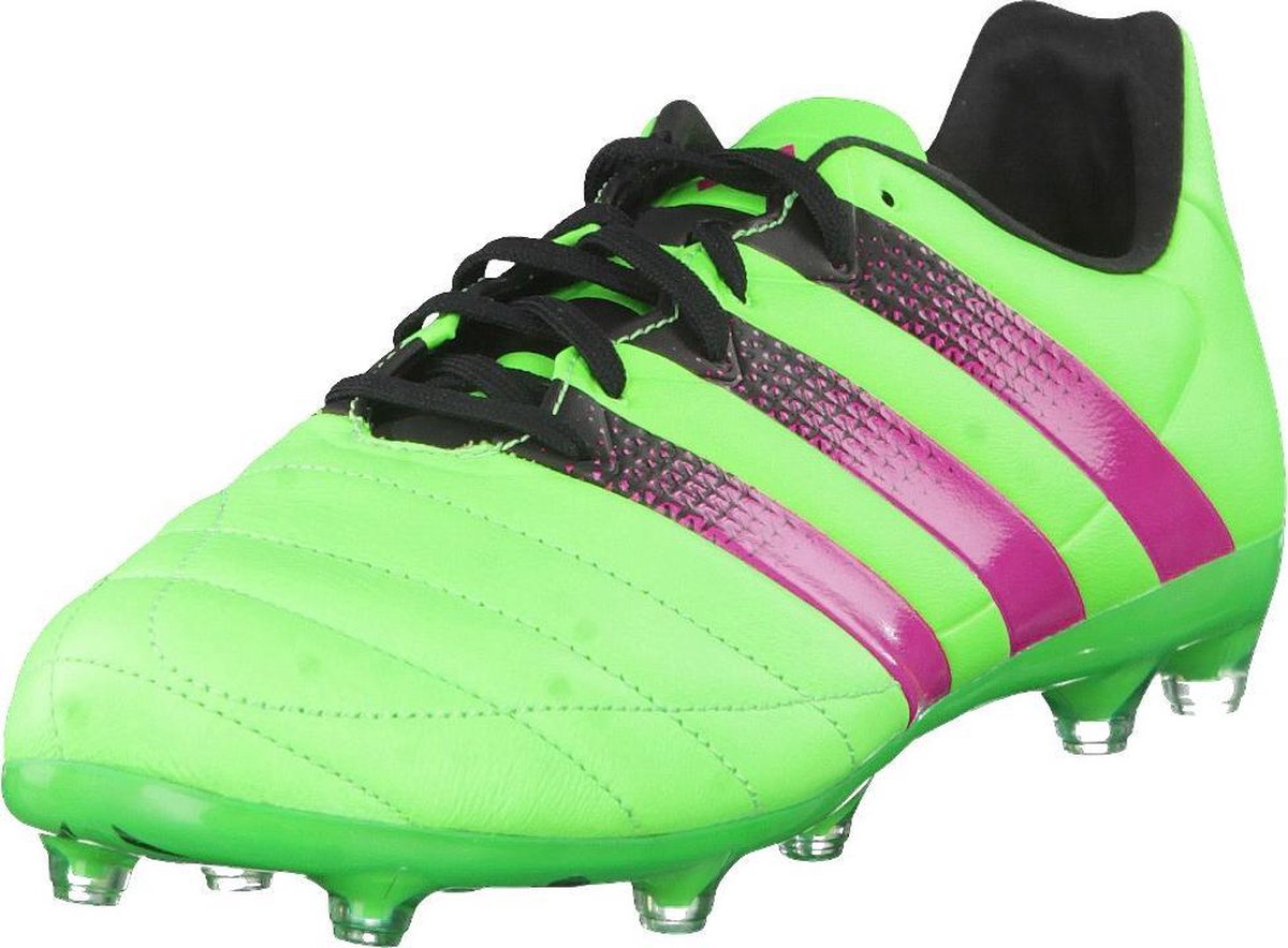 Minister Handschrift oneerlijk adidas ACE 16.2 FG/AG Voetbalschoenen - Maat 43 1/3 - Mannen -  groen/roze/zwart | bol.com