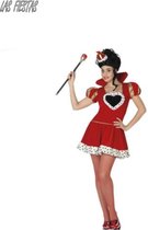 Verkleedkleding voor volwassenen - Queen of Hearts (Alice in Wonderland)