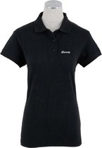 Donnay pique - Sportpolo - Vrouwen - Maat XL - Zwart