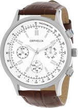 Orphelia 81506 - Horloge  - Leer - Bruin - 42 mm