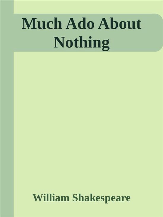 Much Ado About Nothing - cover