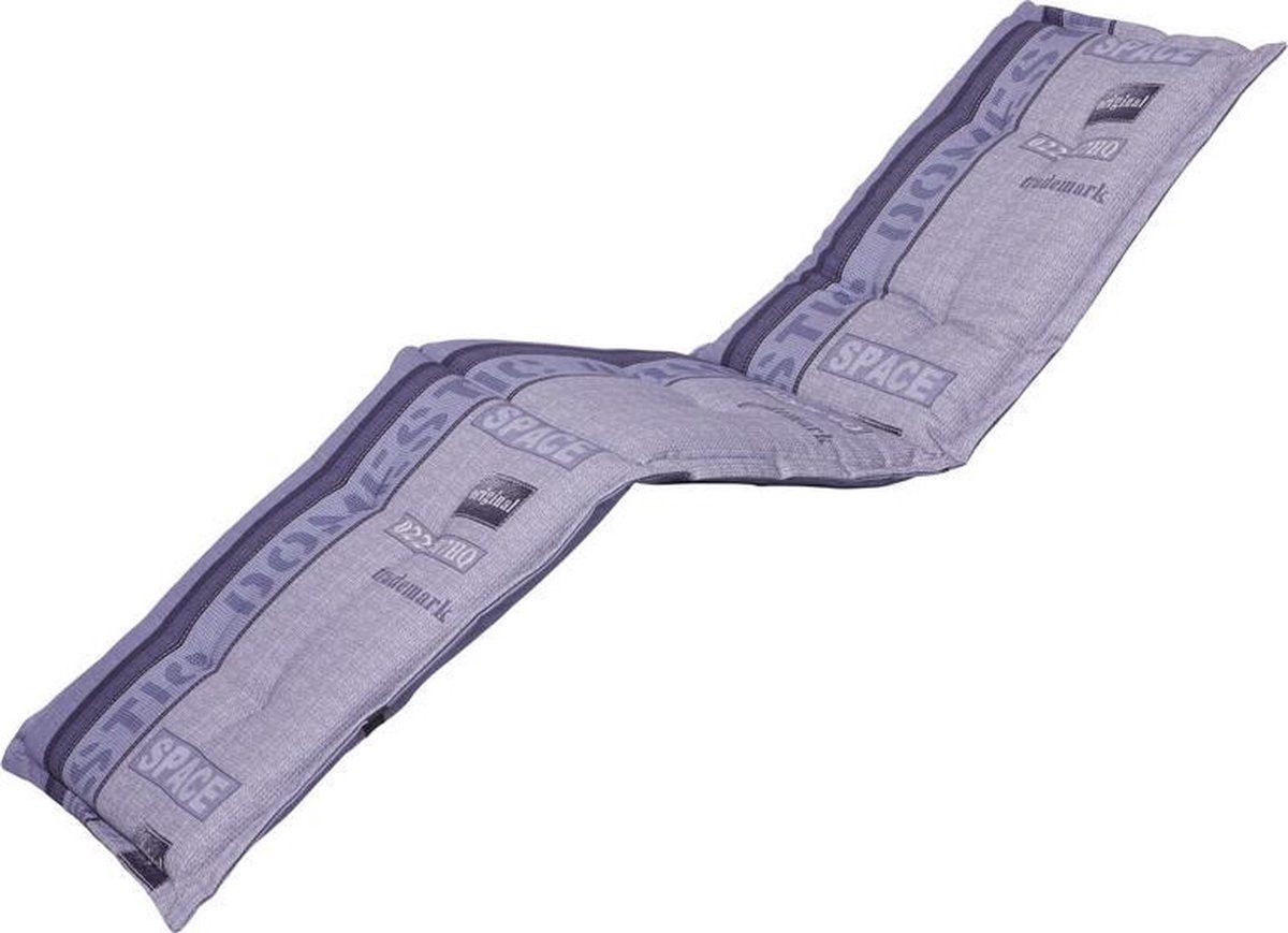 Madison Ligbed kussen 65x200 cm Boris blue Paars