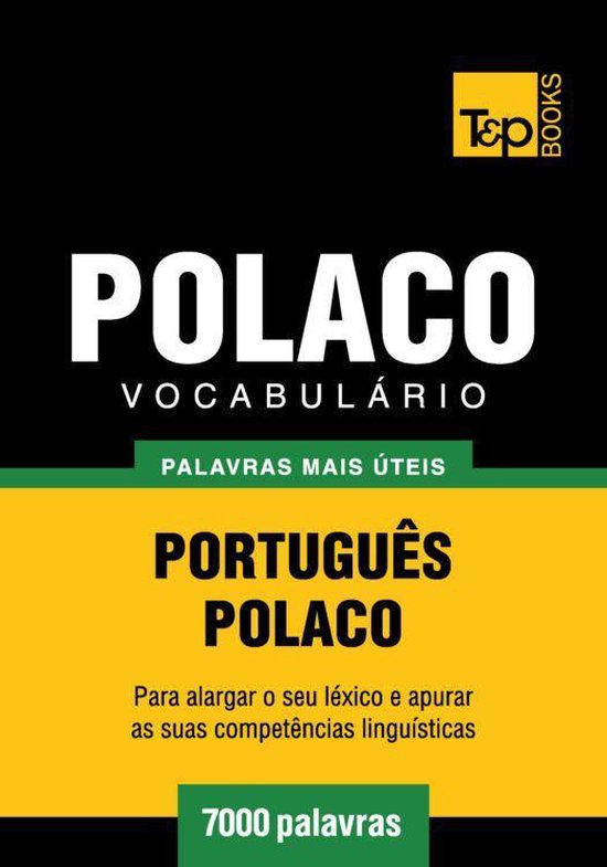 Vocabulário Português-Polaco - 7000 palavras mais úteis - cover