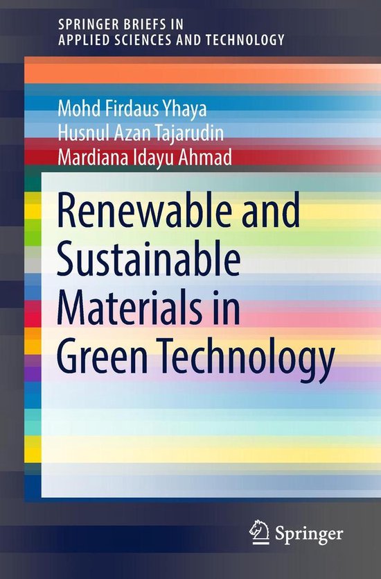 Energy (R0) - Renewable and Sustainable Materials in Green T ... - cover
