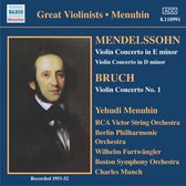 Yehudi Menuhin, Wilhalm Furtwängler, Charles Munch - Violin Concertos (CD)