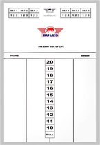 Bull's Glass Scoreboard Aluminium 56x40