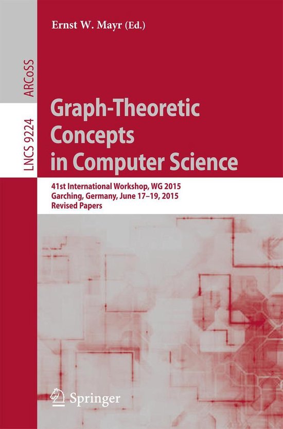 Springer Nature Proceedings Computer Science - Graph-Theoret ... - cover