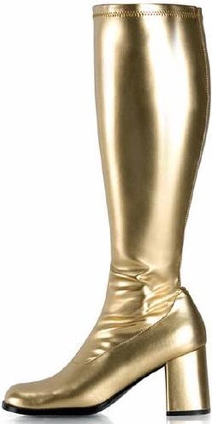 Glimmende gouden laarzen dames 41 | bol.com
