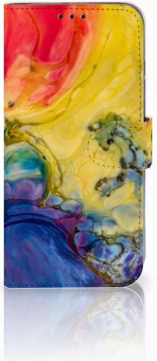 Hoesje Honor 10 Lite Watercolor Dark