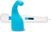 Europe Magic Wand Genius Massager Magic Wand Vibrator met Opzetstuk - Blauw