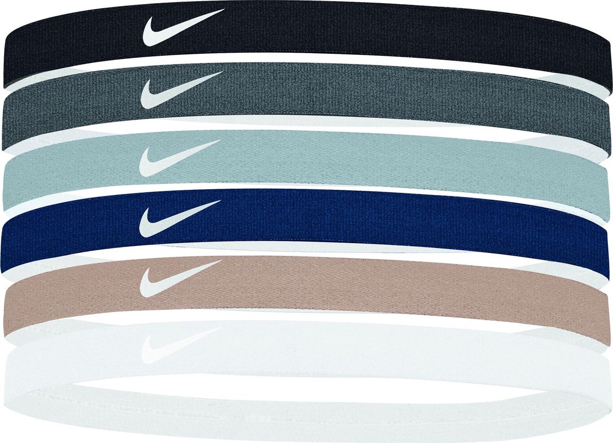 Nike Hoofdband (Sport) - Maat One size - Unisex - zwart/blauw/roze/wit |  bol.com